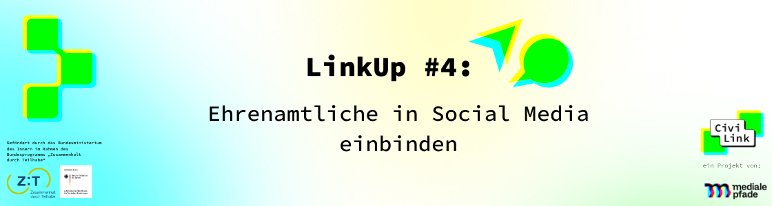 LinkUp #4: Ehrenamtliche in Social Media einbinden